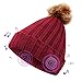Onesiall Bluetooth Beanie Hat Headphones [Upgraded], Bluetooth 4.2 Headset Winter Music Hat Knit Cap with Stereo Speaker, Microphone, Hand-Free Compatible with Cellphone