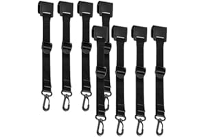 Shappy Canopy Hanging Clips Tent Hanging Clip for Vendor Booth Display Business Exhibitions to Hang Signs, Slogans, Flags, and for Outdoor Camping to Hang Food, Lanterns, Garbage Bags, Towels