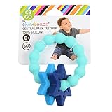 CB GO By Chewbeads Baby 100% Silicone Central Park Teether - Sheriff's Badge