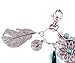 Iuhan® Fashion Bohemia Dreamcatcher Feather Keychain Bag Plush Key Ring Car Key Pendant