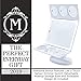 MIRRORVANA® X-Large Vanity Makeup Mirror with 44 LED Lights, 3 Color Lighting Modes, 10X 5X 3X Magnifying Panels, Dual Power Supply, 360° Rotation and Touch Screen Dimmer Switch on HD Glass (White)