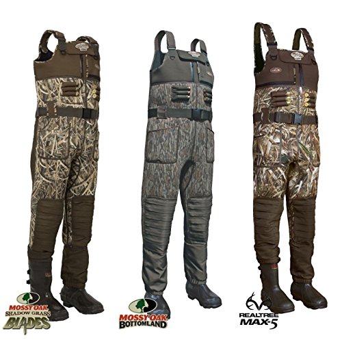 Drake MST Eqwader 2.0 3.5mm 800 Gram Mossy Oak Bottomland Neoprene Waders, 10R - Thumbnail 3