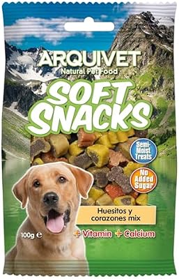 Snacks Soft Dog Mix Pack 14 x 100 g - Snacks naturais para cães de todas as raças - Guloseimas, recompensas, petiscos para cães