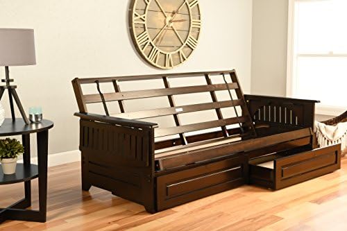 Kodiak Futons KF Phoenix Futon, Full, Tantra Espresso