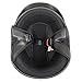 MMG Half Helmet Classic Open Face Design DOT Goggles Included - White, Medium