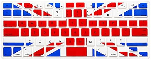 Deponstar - Soft Keyboard Cover Silicone Skin for MacBook Pro 13" 15" 17" (with or w/out Retina Display) iMac and MacBook Air 13" UK Flag