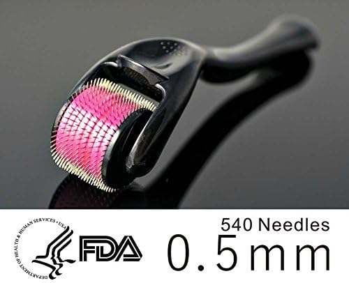 Endim 540 Micro Needles Titanium Microneedle Derma Roller Needle Skin Care Personal care Facial Skin Care Tools beauty kits (E-0.5)