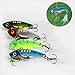 Sougayilang Spinner Spoon Swimbait Freshwater Saltwater Fishing Tackle Lures and Baits Pack of 4pcs