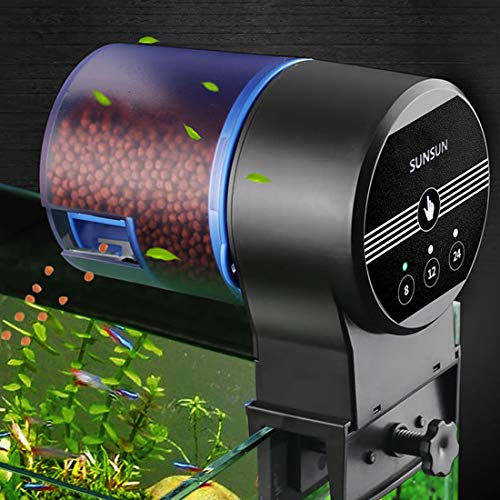 Iseebiz Automatic Tank Feeder Koi Goldfish Feeder Aquariums