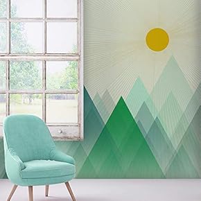 Wall Mural Simple Nordic Style Removable Self-Adhesive Large Wallpaper - 66x96 inches