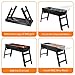 Ledeak Barbecue Charcoal Grill, Portable Folding Lightweight BBQ Grill, Stainless Steel Smoker Grill with Remove Net, Easy to Assemble and Clean, Perfect for Outdoor Camping Picnics Cooking Hiking