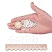 PH PandaHall 6/0 Seed Beads, 4500 Pcs Glass Seed Beads 4mm Round Pony Bead Waist Beads Mini Spacer Beads for DIY Earring Bracelet Necklace Pendants Choker Jewelry DIY Craft Making, White