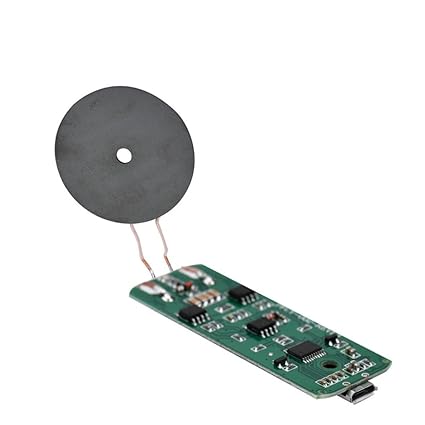 HKFV Qi Wireless Ladegerät PCBA Platine Spule Wireless Lade Micro USB Port DIY Micro USB Universal QI kabelloses Ladegerät PC