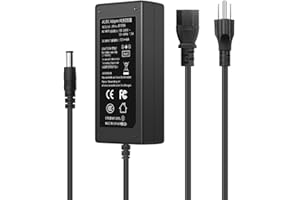 ARYBROOURD DC 12V 6A Power Supply AC Adapter 100-240V 50-60Hz AC to DC Converter 12 Volt 6 Amp Power Adapter Transformer with 5.5mm x 2.5mm DC Barrel for LED Strip Lights 3D Printers CCTV Camera