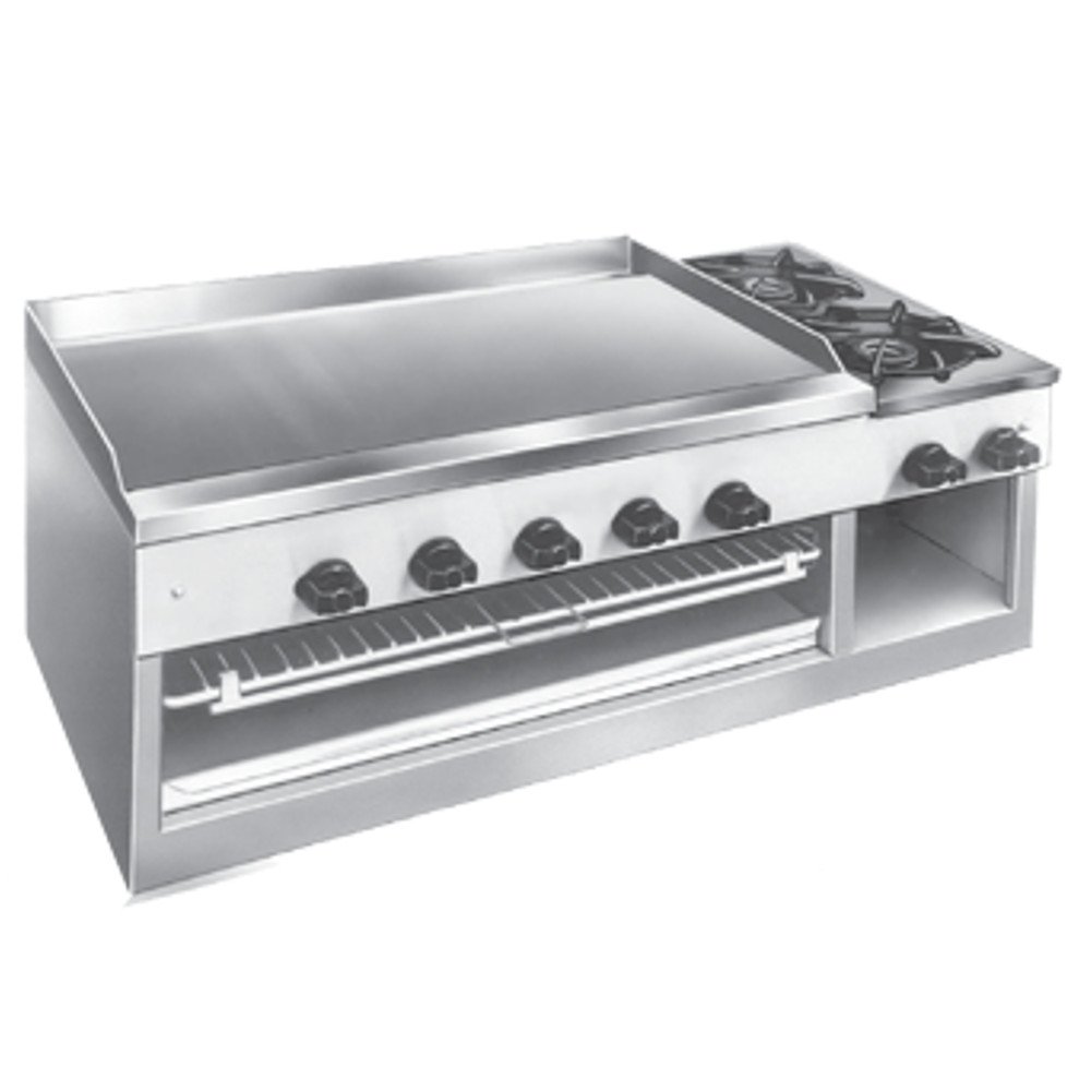 Comstock Castle 11301B Countertop Griddle / Cheesemelter