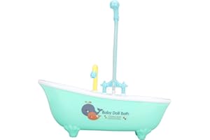 Cryfokt Pet Bath Tub for Bird Parrot, Multifunctional Cute Automatic Bird Bathtub, Bird Bath Tub Bird Shower Bath with Faucet for Budgerigars, Lovebird, Cockatiel Parrot, Pyrrhura Molinae