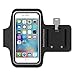 Water Resistant Sports Training, Running, Hiking Armband With Safety Reflective Stripe For iPhone 6S Plus,Samsung Galaxy Edge 7S, Note 5 - 2 Sizes 4.7
