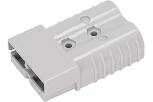 Battery Quick Connector 2/0 AWG Electric Forklift Charging Plug with PC Cover 350A 600V