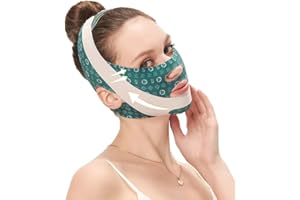 AORU THORED V Shape Face Lift Strap - Relieve Sagging Skin, Reduce Pwelling and Firm Skin, Double Chin Strap, Reusable Grooming Face and Chin Lift Mask for Men and Women