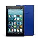 Fire 7 Tablet with Alexa, 7" Display, 8 GB, Marine Blue - with Special Offers