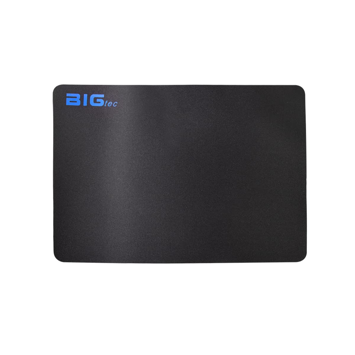 BIGtec Gaming Mousepad Mousemat XXL for Gaming and Graphic Design 40 x 30 cm and Only 2.5 mm Hoch, Underside Non, Mouse Pad, Pad Mouse, Extra Large, Black Mousepad