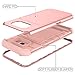 WeLoveCase Galaxy S8 Plus Wallet Case, Galaxy S8 Plus Case Card Holder Wallet Cover with Stand & Mirror 3 in 1 Hybrid Shockproof Heavy Duty Full Protective Case for Samsung Galaxy S8 Plus - Rose Gold