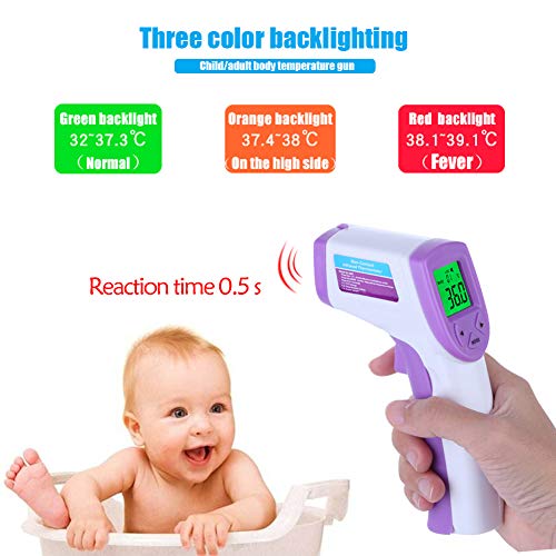 2Krmstr Electronic Thermometer, Household Childrens Infrared Thermometer, Portable High-Precision Temperature Measuring, Multi-Purpose Machine to Clearly Determine The Babys Temperature. - Thumbnail 5