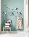 Brewster Home Fashions Home Fashions LV19005 Birds Wall Stickers, Multicolor