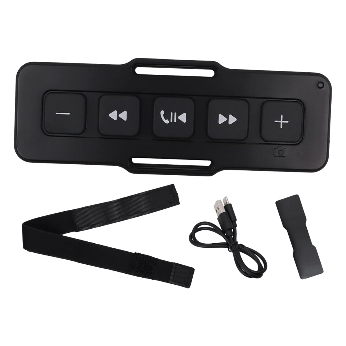 POFET Bluetooth 5.0 Remote Control Ring - Wearable BT Page Turner for Motorcycle Music Play (IPX4 Waterproof)