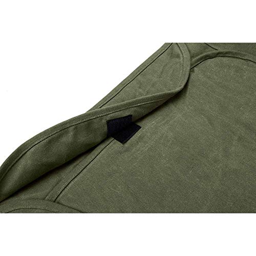 QEES Barkeepertasche, tragbare große Bar-Sets Rolltasche, Cocktail-Wergzeugtasche GJB309 (Armeegrün) – Bild 5