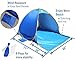 OutdoorsmanLab Automatic Pop Up Beach Tent, Lightweight For Family with UV 50+ Protection, Easy Carrying Bag, Wind Resistant Features