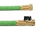 GrowGreen All New 2019 Garden Hose 50 Feet {Improved} Expandable Hose with All Brass Connectors, 8 Pattern Spray and High Pressure, Expanding Garden Hose