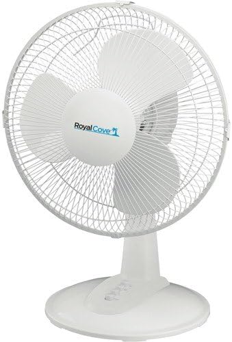 Royal Cove P-F01 Portable Fan, 12"