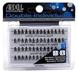 Ardell Double Individuals Knot Free Double Flares Black Short