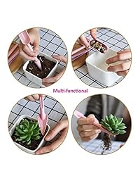 Puppy's Mom - Juego de 12 herramientas de trasplantación de mano para jardín, miniatura, para cuidado de hadas en interiores, macetas, cactus, hogar, herramientas de Bonsai, kit de Bonsai, talla única