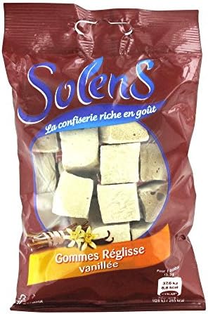 Solens Vanilla Liquorice Gums