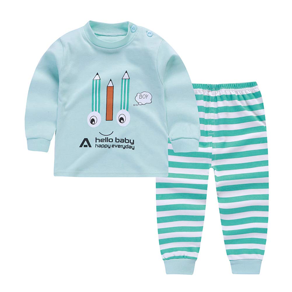Ensembles De Pyjama Bebe Puericulture Dotbuy Ensemble De Pyjama Bebe Enfants Filles Garcons Pyjamas Set 2 Pieces 100 Coton Impression Top Manches Longues Pantalon Hiver Chaud Vetements De Nuit Genesis Gs Com
