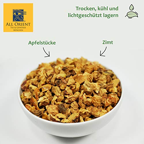 All Orient BIO Türkischer Apfeltee | 100g | Früchtetee | loser Tee | ohne Zusatz von Aromen | ohne Teein | BIO-Qualität | naturbelassen | säurearm | Früchtetee mit lieblich-fruchtigem Geschmack – Bild 5