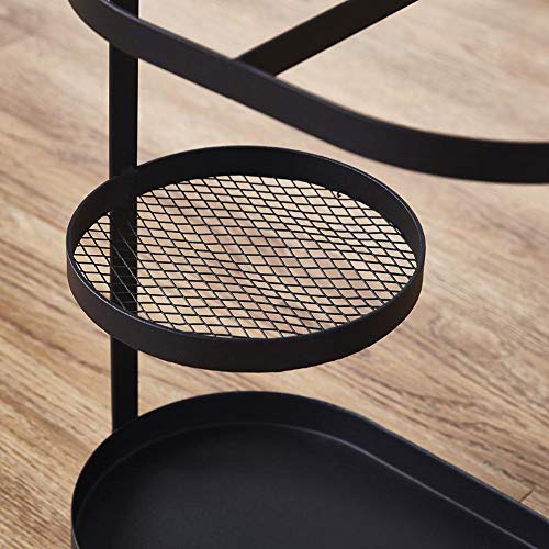 Contracted Black Metal Umbrella Stand Holder Storage Rack with Removable Base Drip Tray Umbrella Stand Rack Holder for Home and Office, Black