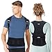 EPROSMIN Back Brace Posture Corrector |Fully Adjustable Support Brace for Men and Women|Improves Posture and Provides Lumbar Back Brace| Lower and Upper Back Pain Relief (M(24