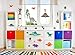 treepenguin Dinosaur Land Wall Decals - Playful Prehistoric Wall Stickers for Nursery and Kids Rooms - Peel and Stick Wall Decor