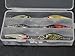wLure Minnow Crankbait for Bass Fishing Bass Lure Jerkbait Fishing Lure (HM515KB, with Tackle Box)