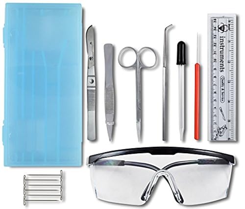 DR Instruments Precision Dissection Kit and Safety Eyewear Set: High ...