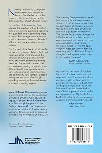Transforming Care: A Christian Vision of Nursing Practice