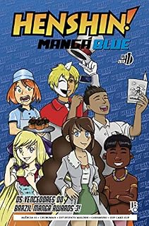 Livro Henshin Mangá Blue #01