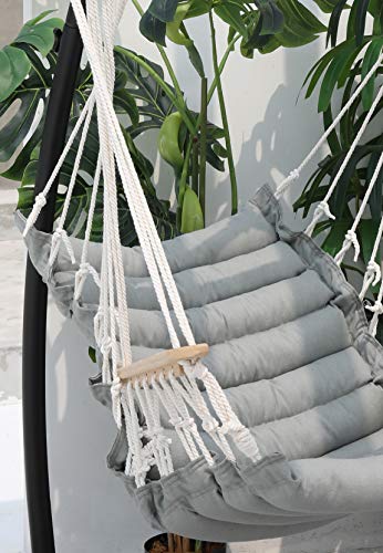 Ass Design Hängesessel Stoffsessel Schwebesessel Hängekorb Maly mit extrem gemütlichem 6cm dicken Sitzkissen und… – Bild 4