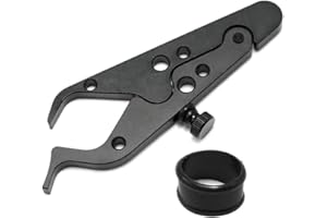 Anxingo Universal CNC Motorcycle Handlebar Cruise Control Throttle Lock Assist Wrist Retainer Hand Grip Lock Cramp