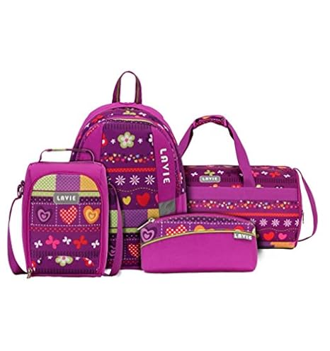 Lavie 30 Ltrs Purple Casual Backpack (BOEI263037D3)