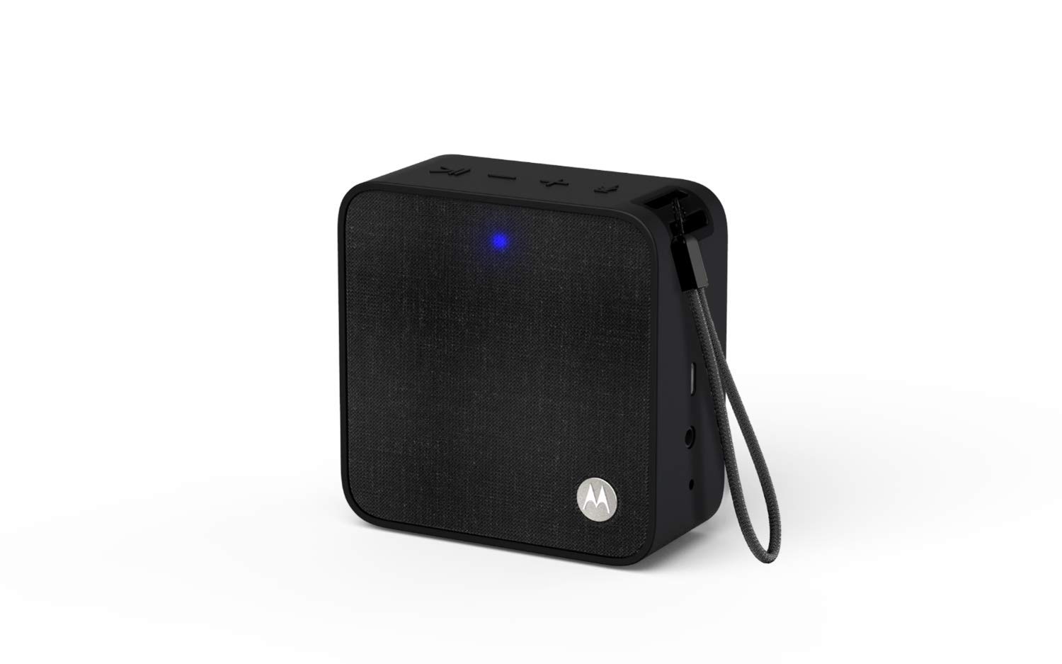 Motorola Sonic Boost 210 Smart Portable Wireless Bluetooth 3W Speaker and Voice Command Compatible with Amazon Alexa, Siri & Google Assistant – Black