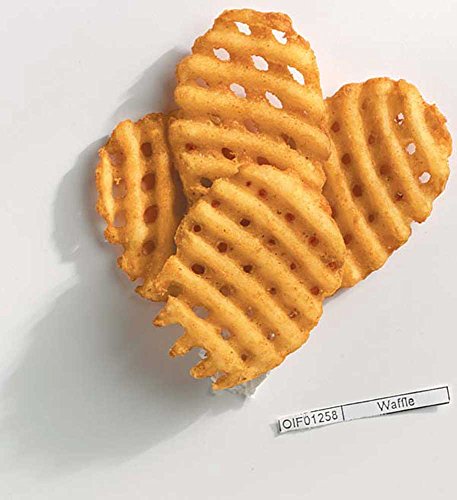 McCain Ore Ida Cross Trax Waffle Potato Fry, 4.5 Pound -- 6 per case.